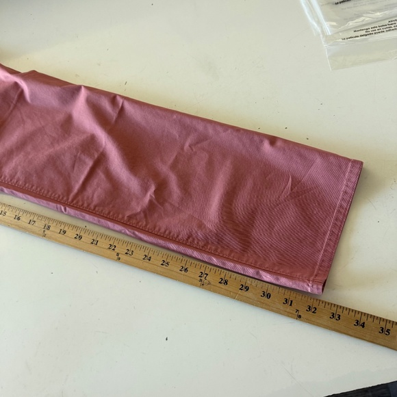 AG Adriano Goldschmied The Graduate Green Label Salmon Straight Pants 32 x 32 - Picture 8 of 9